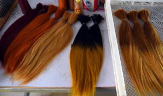 用真发做的假发 用真发做的假发